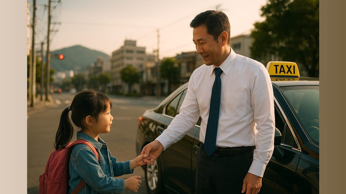 Hiroshima Cab Driver Trades Career for Time with Daughter