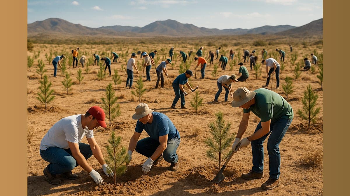 Viral Campaign Brings 30,000 Volunteers to Plant Trees