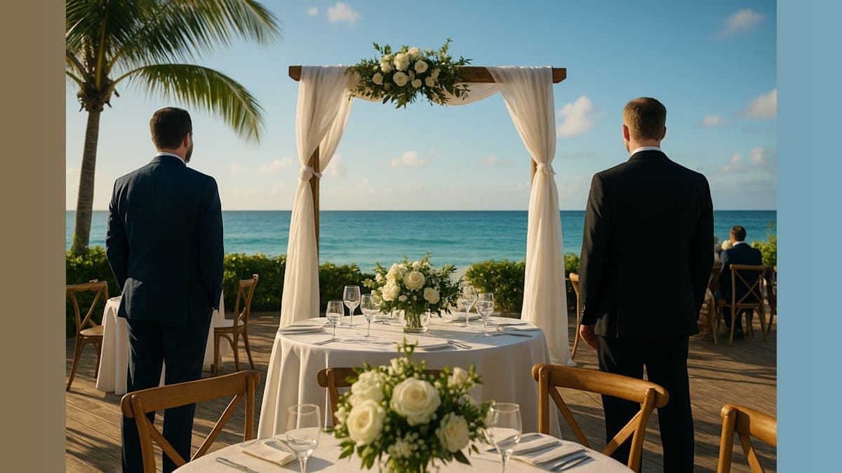 Trump Family Posts Wedding Photos Without the Newlyweds