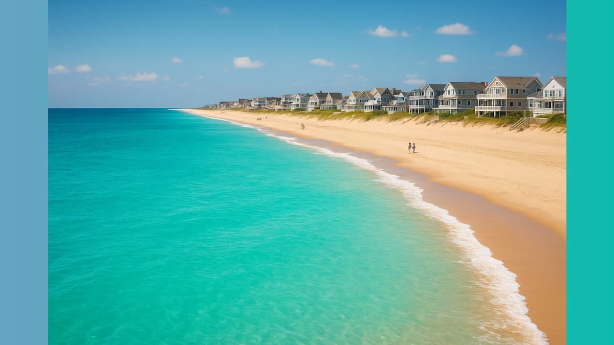 Atlantic Waters Turn Tropical Blue Along Jersey Shore