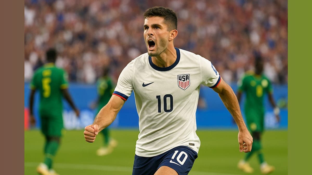 Pulisic Breaks Scoring Drought in U.S. Victory Over Senegal