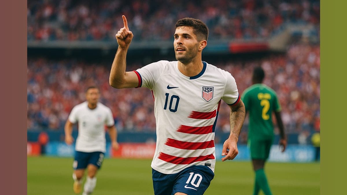 Pulisic Ends Five-Month Goal Drought in U.S. Victory