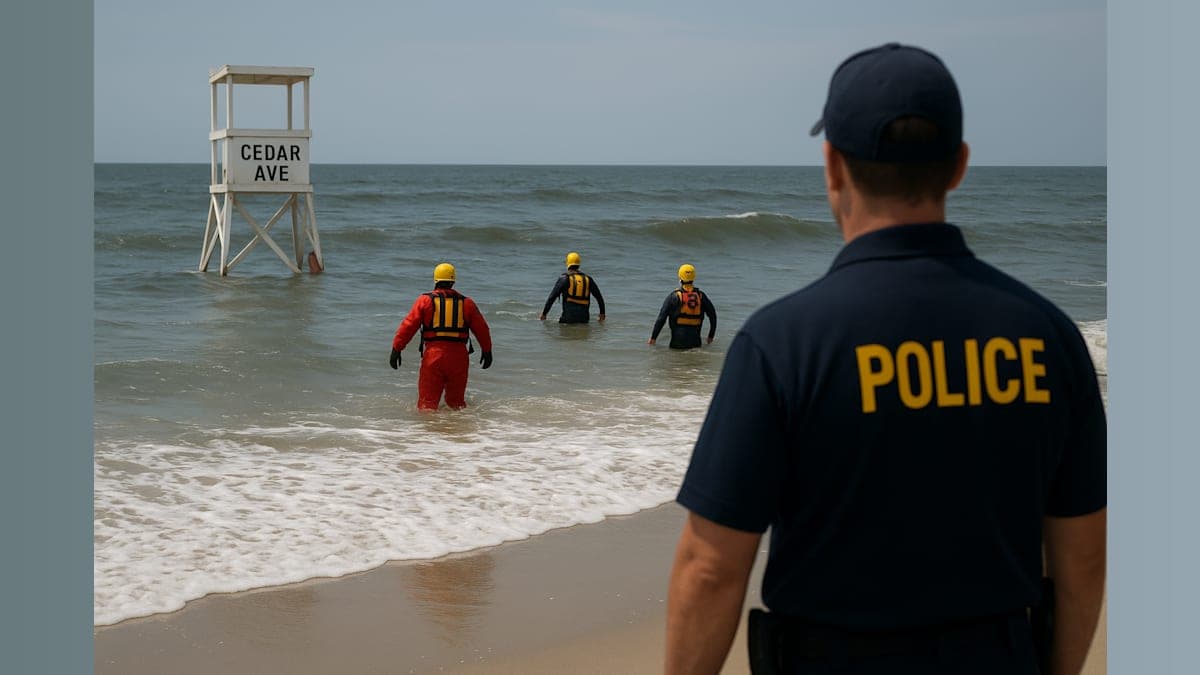 Search Underway for Missing Teen Swimmer in Wildwood