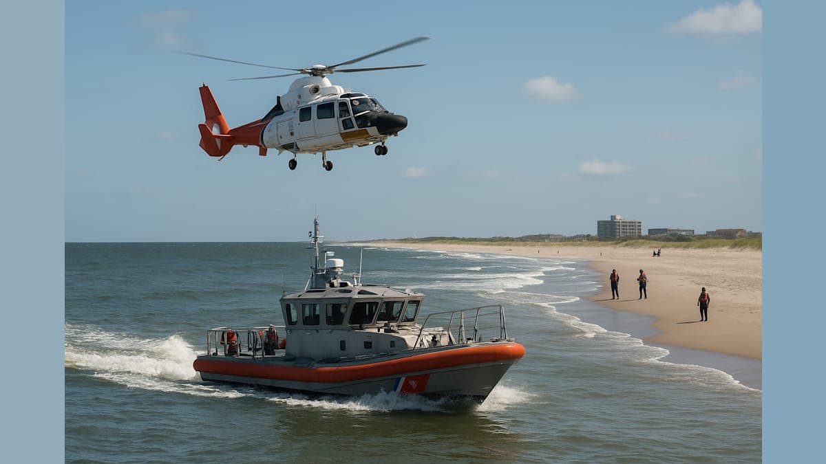 Search Underway for Missing Teen Swimmer in Wildwood