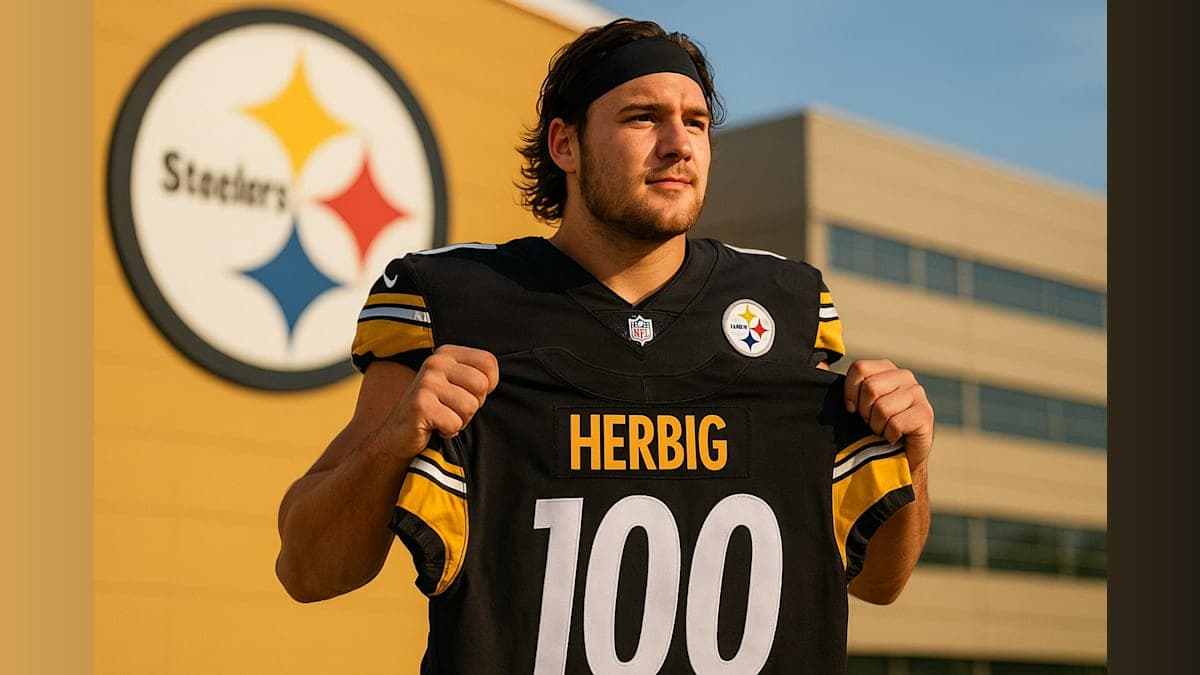 Steelers Sign Nick Herbig to $100 Million Extension