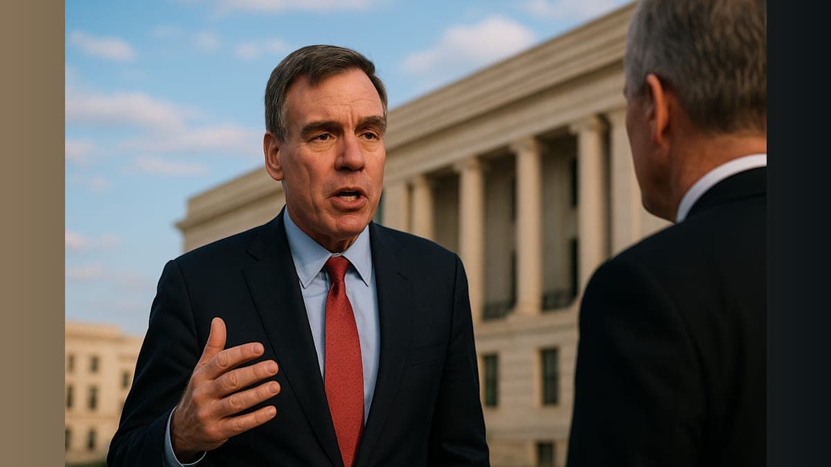 Warner Questions Qualifications of New Intelligence Chief