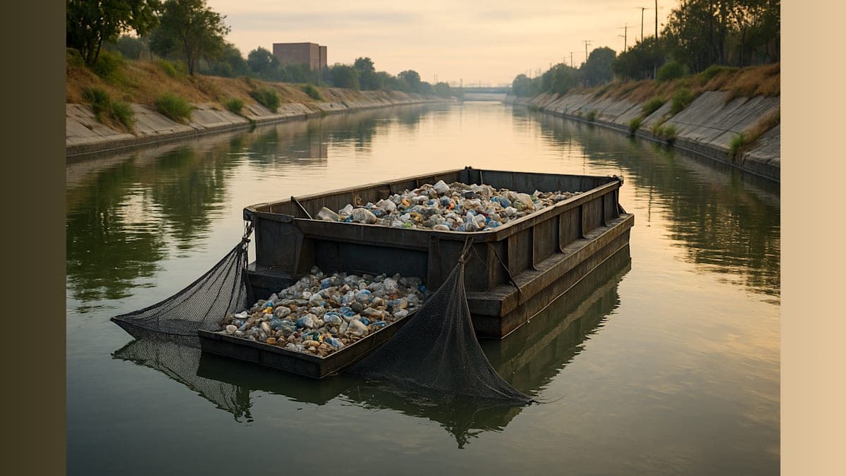 Ocean Cleanup Deploys Trash Interceptors in LA Rivers
