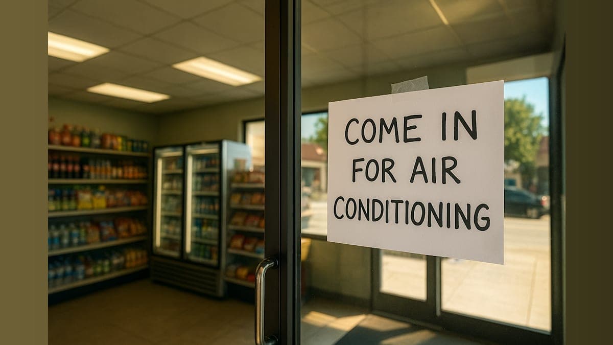 Japanese Store Owner's Heat Relief Signs Go Viral