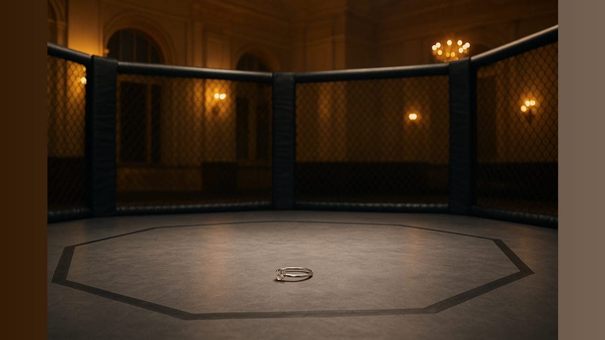 UFC Fighter Proposes After White House Knockout Victory