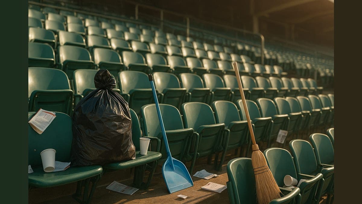 Japanese Fans and Players Clean Dallas Stadium After World Cup Match
