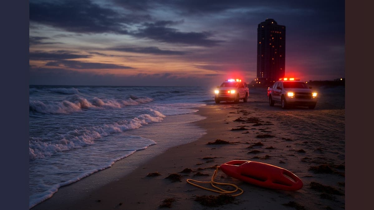 Mother and Son Rescued from Rough Surf in Atlantic City