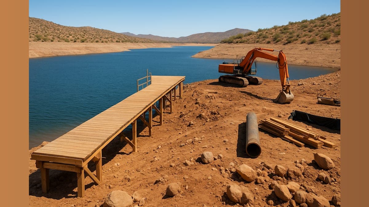 Park Service Spends $74 Million Moving Lake Powell Dock