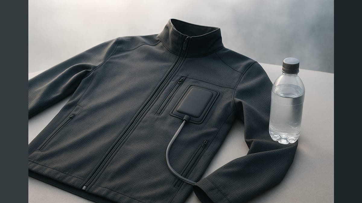 Innovative Jacket Harvests Drinking Water From Air