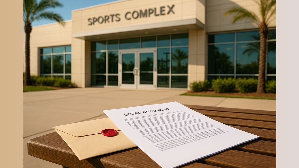 Marcellus Wiley Served Restraining Order Documents at Disney World