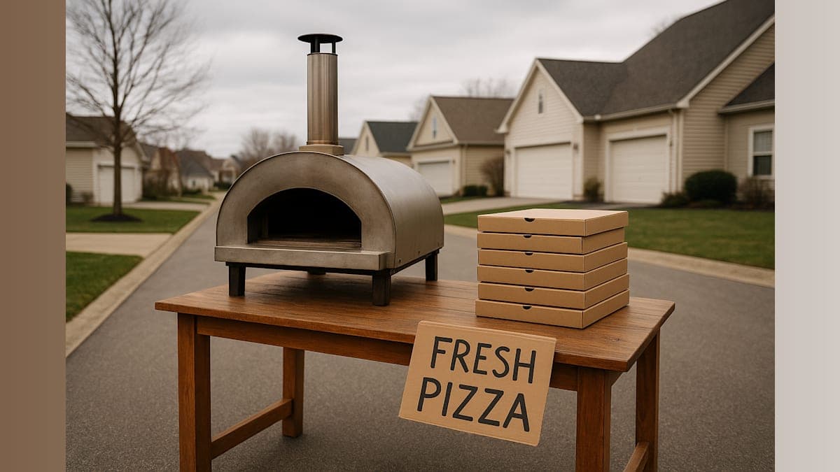 Priscilla Presley's Son Launches Pizza Business from Driveway