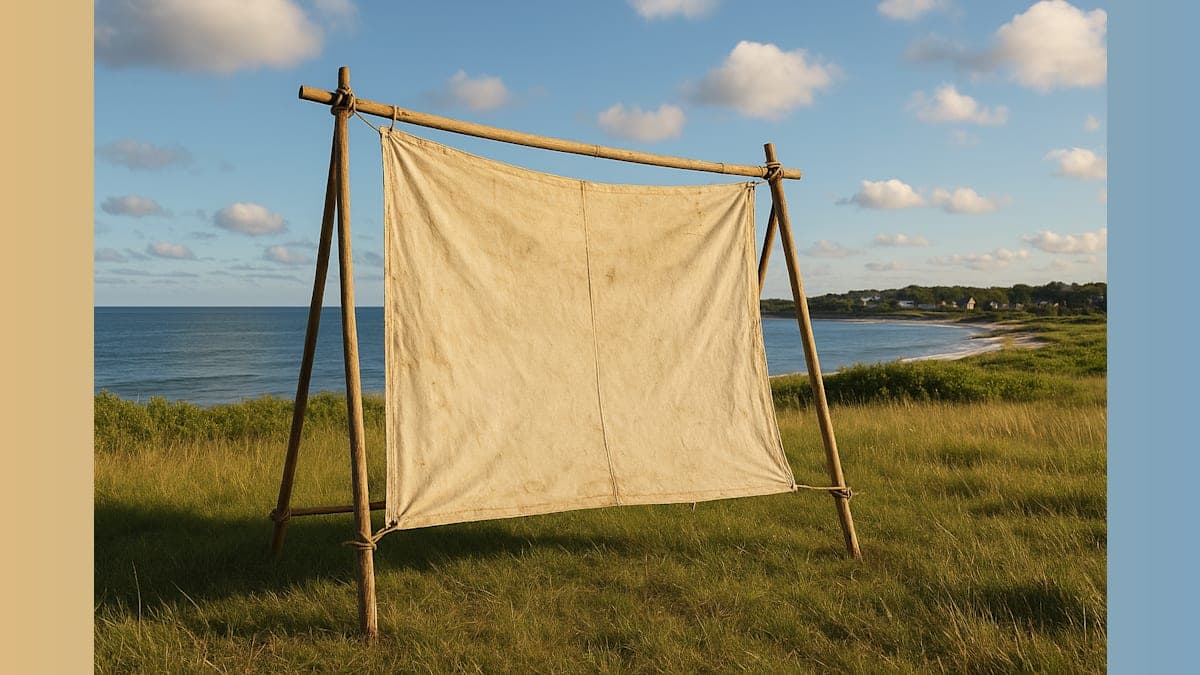 Father and Son Share Alaskan Blanket Toss Tradition