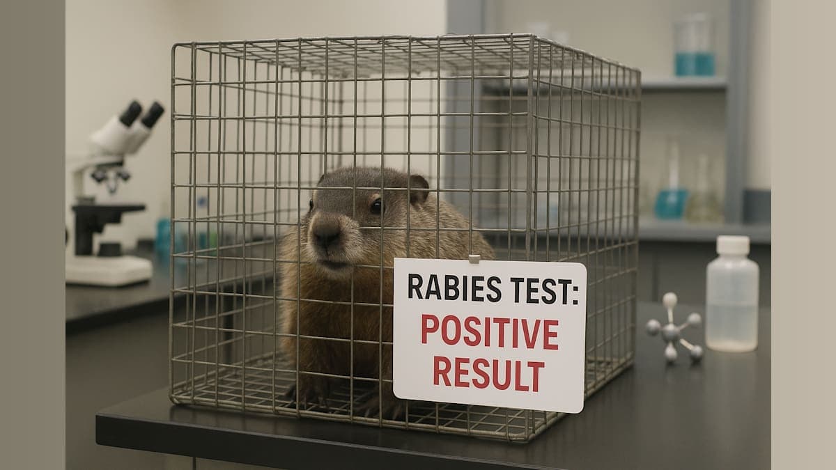 Mullica Groundhog Confirmed Positive for Rabies