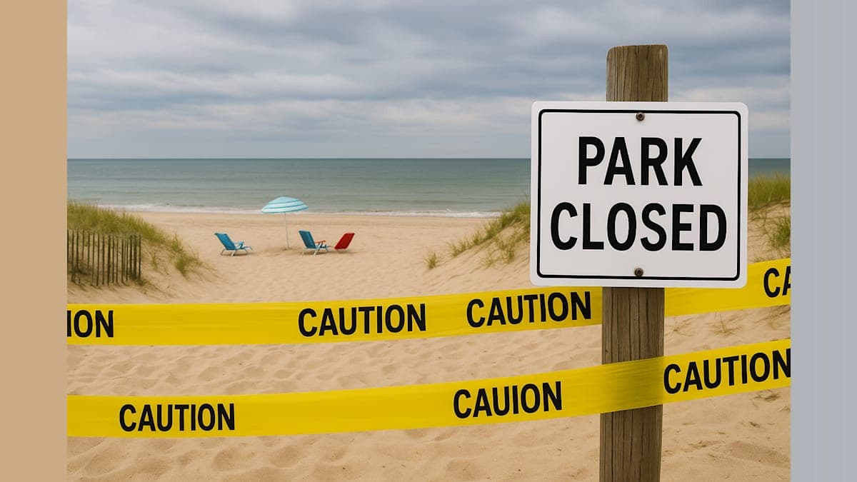 Beach Closed After Rocket Device Found at Shore Park