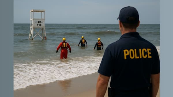 Search Underway for Missing Teen Swimmer in Wildwood