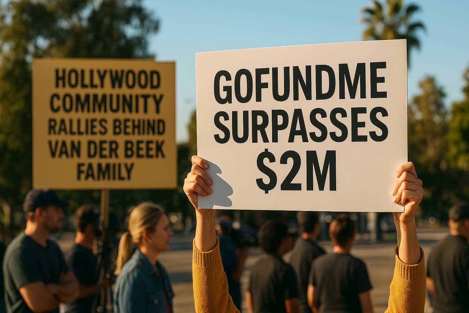 Hollywood Community Rallies Behind Van Der Beek Family as GoFundMe Surpasses $2 Million