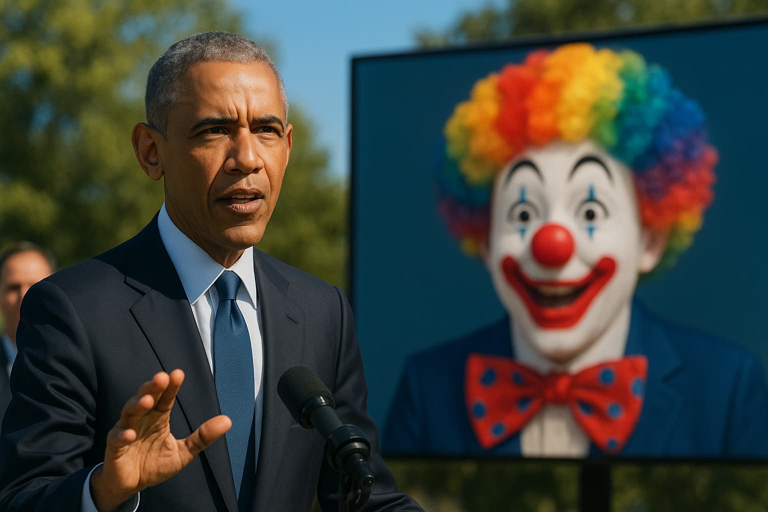 Former President Obama Condemns Trump Administration's Social Media Conduct as 'Clown Show'