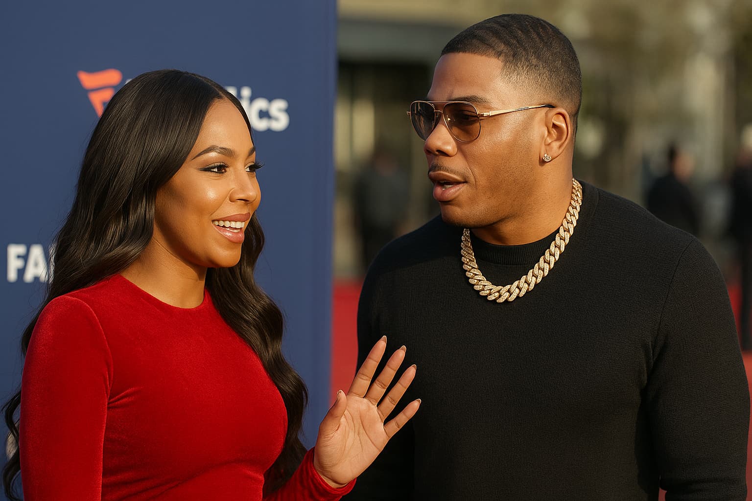 Music Power Couple Nelly and Ashanti Share Candid Valentine's Day Advice