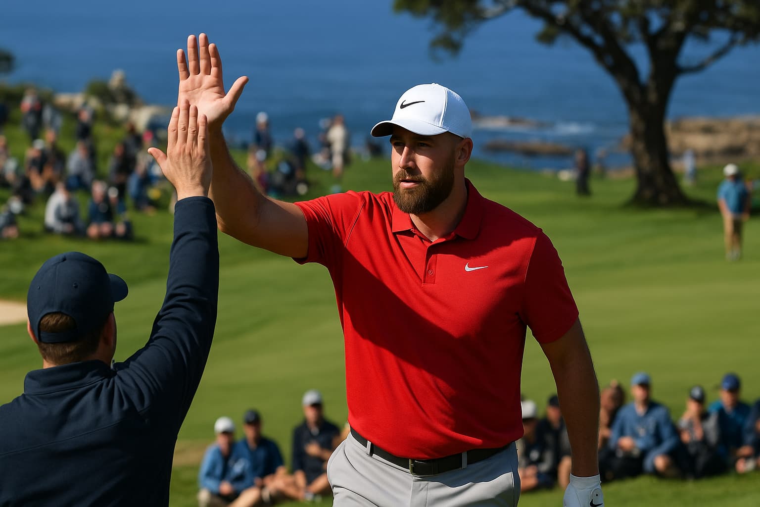 Travis Kelce's Golf Game Claims Another Victim at Pebble Beach Pro-Am