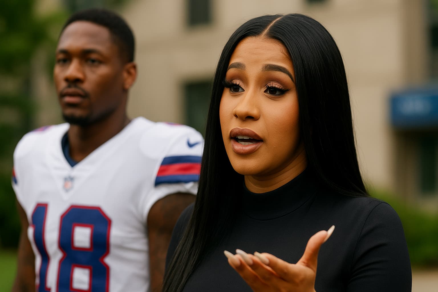 Cardi B Addresses Relationship Status With Stefon Diggs Following Social Media Unfollow