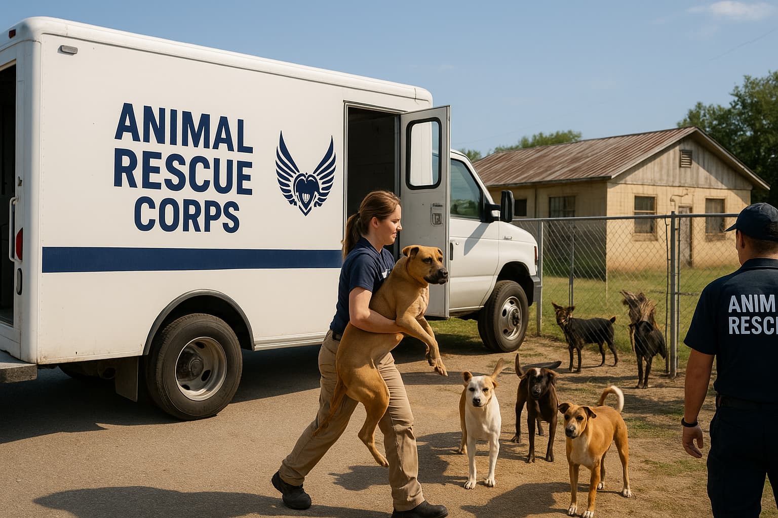 Animal Rescue Corps Saves 51 Dogs from Failed Arkansas Shelter in Major Operation