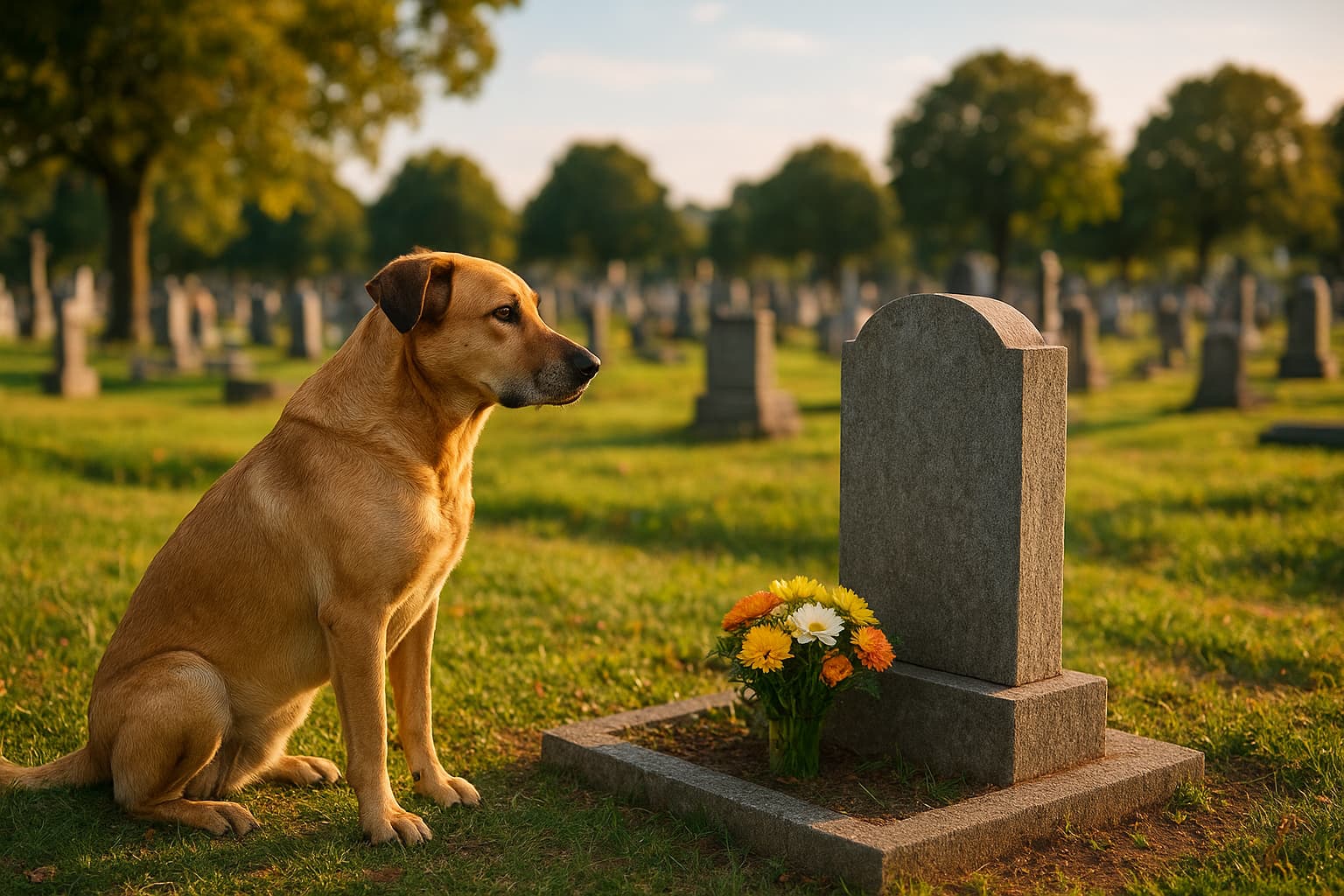 Devoted Dog's Decade-Long Vigil at Owner's Grave Sparks Historic Pet Burial Law in Brazil