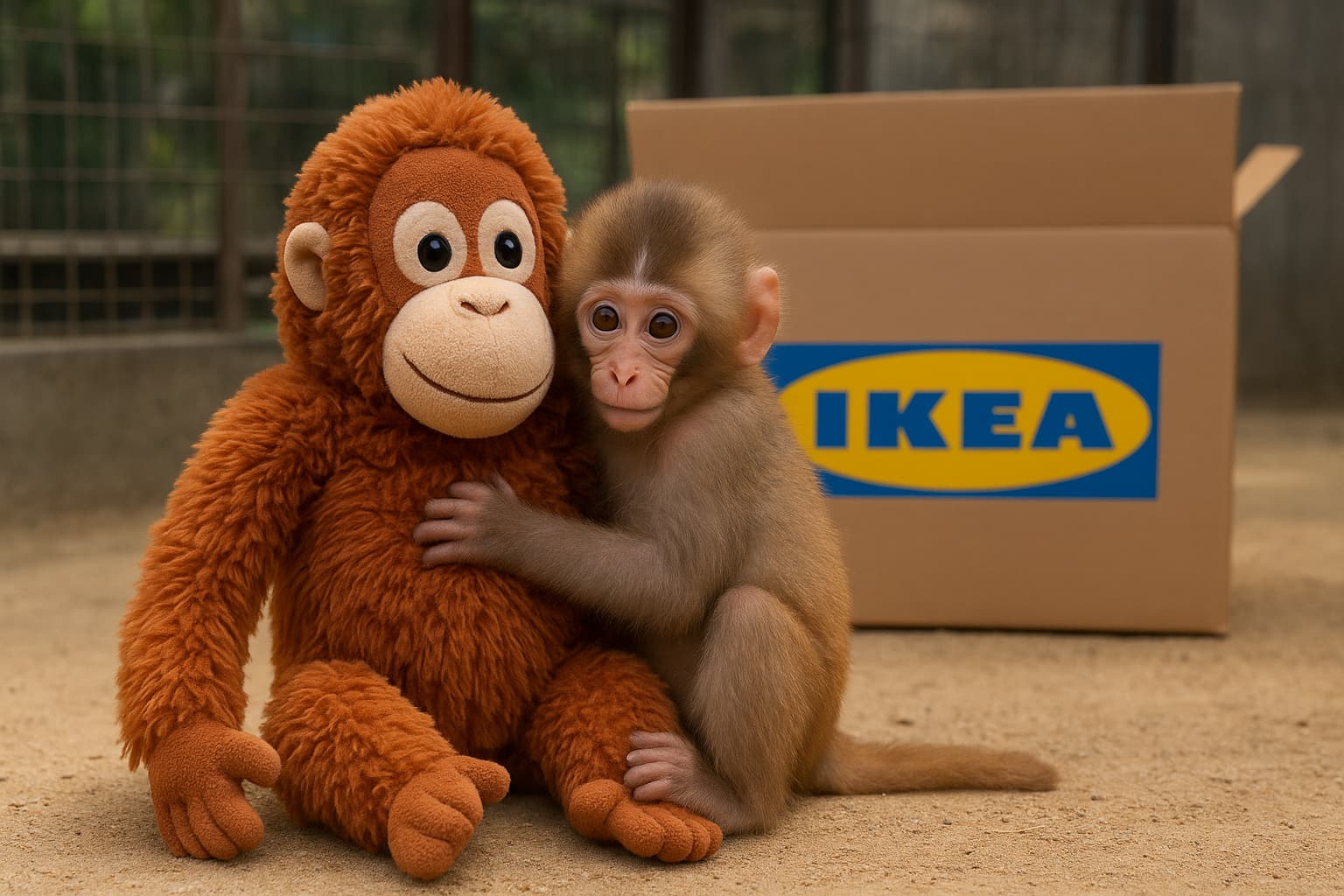 IKEA Donates Plush Toys to Viral Baby Monkey Punch: The Heartwarming Story Behind the $20 Comfort Animal