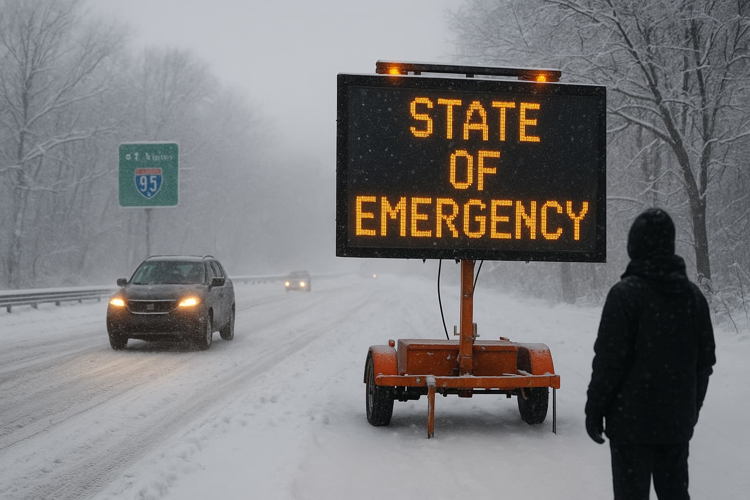 New Jersey Declares State of Emergency as Major Winter Storm Bears Down