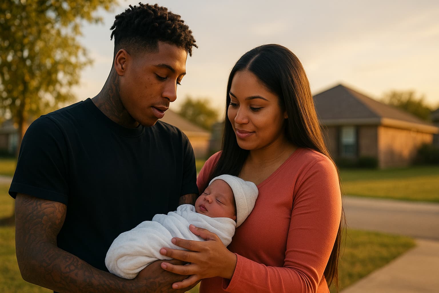 Rapper NBA YoungBoy Welcomes 13th Child with Wife Jazlyn Mychelle