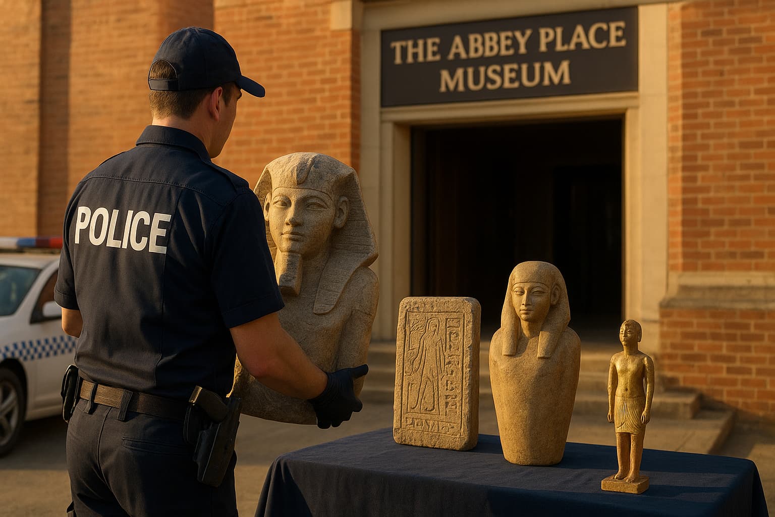 Swift Police Action Recovers Priceless Ancient Egyptian Artifacts Within 24 Hours of Australian Museum Theft