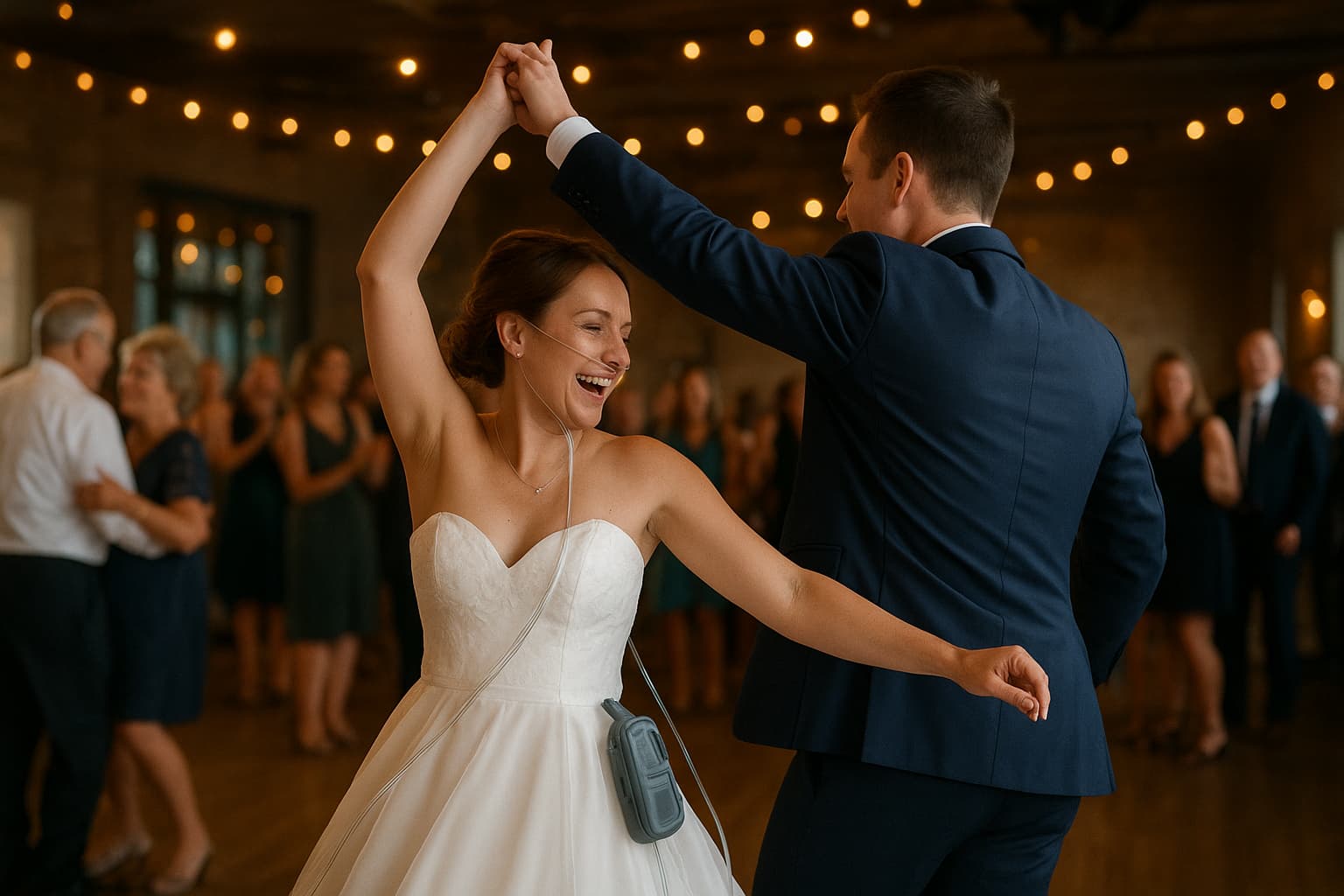 South Dakota Bride's Viral Wedding Dance Inspires Thousands While Managing Cystic Fibrosis
