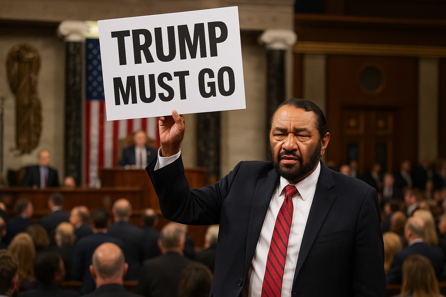 Texas Congressman Al Green Defends State of the Union Protest Against President Trump