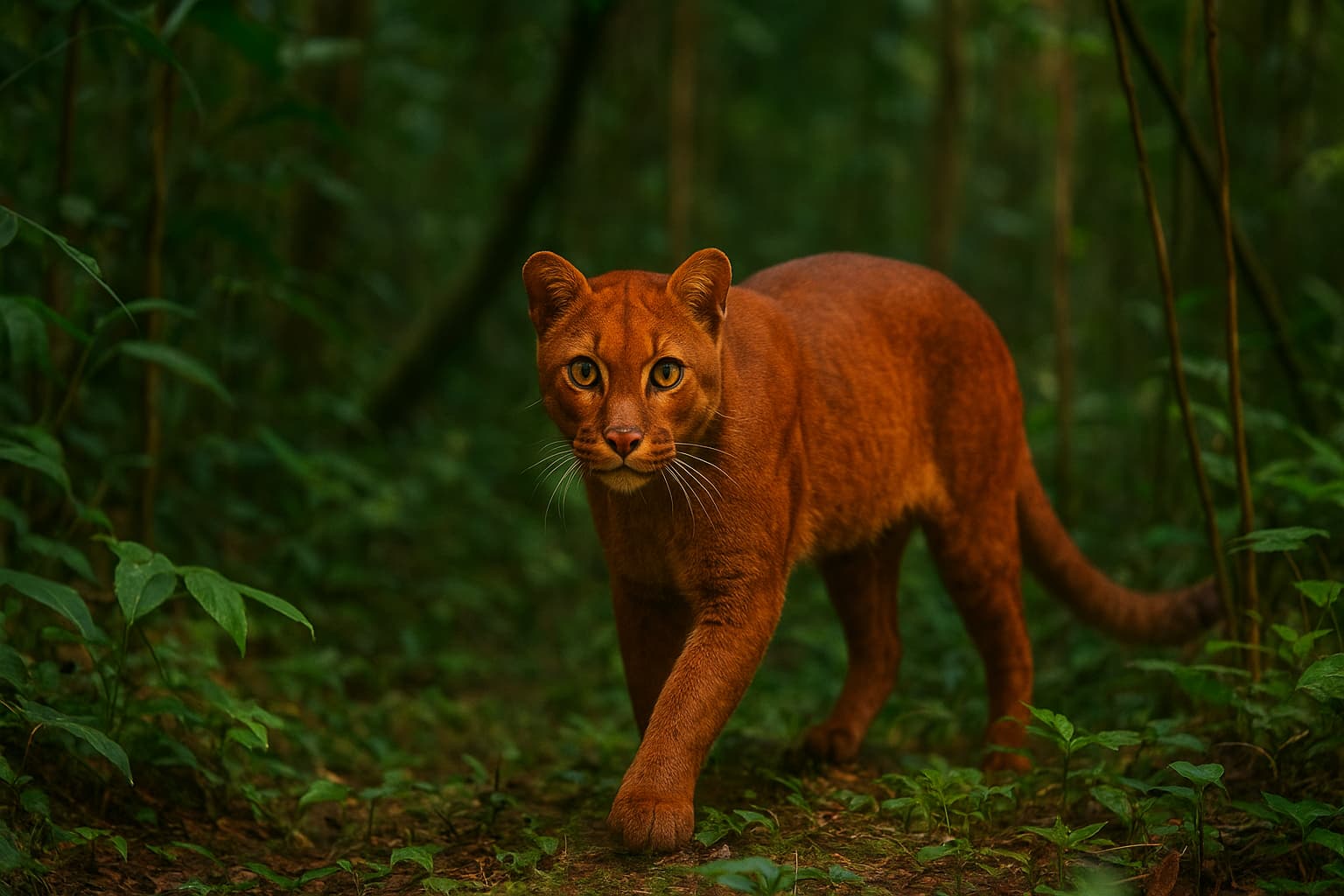 Elusive 'Fire Tiger' Captured on Camera in Thailand: A Rare Glimpse of One of the World's Most Mysterious Wildcats