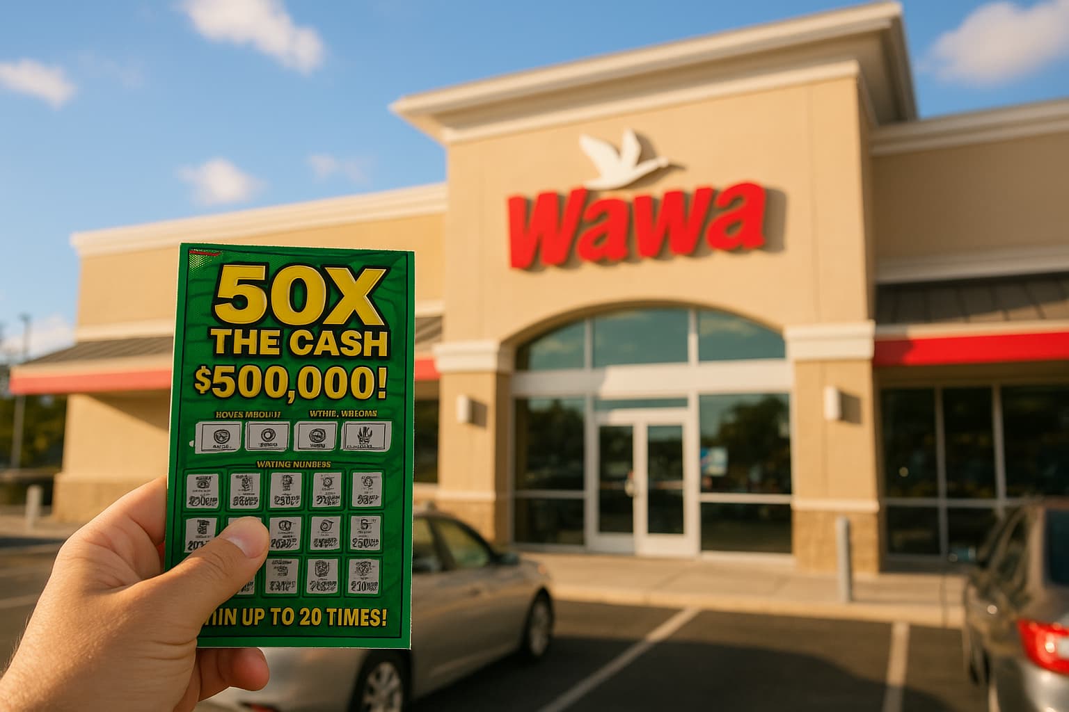 Local Wawa Store Sells Life-Changing $500,000 Lottery Ticket