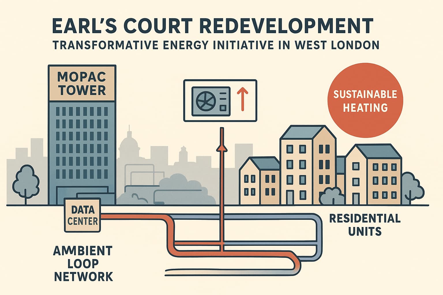 London Police Data Centre to Power Thousands of Homes Through Innovative Heat Recovery System