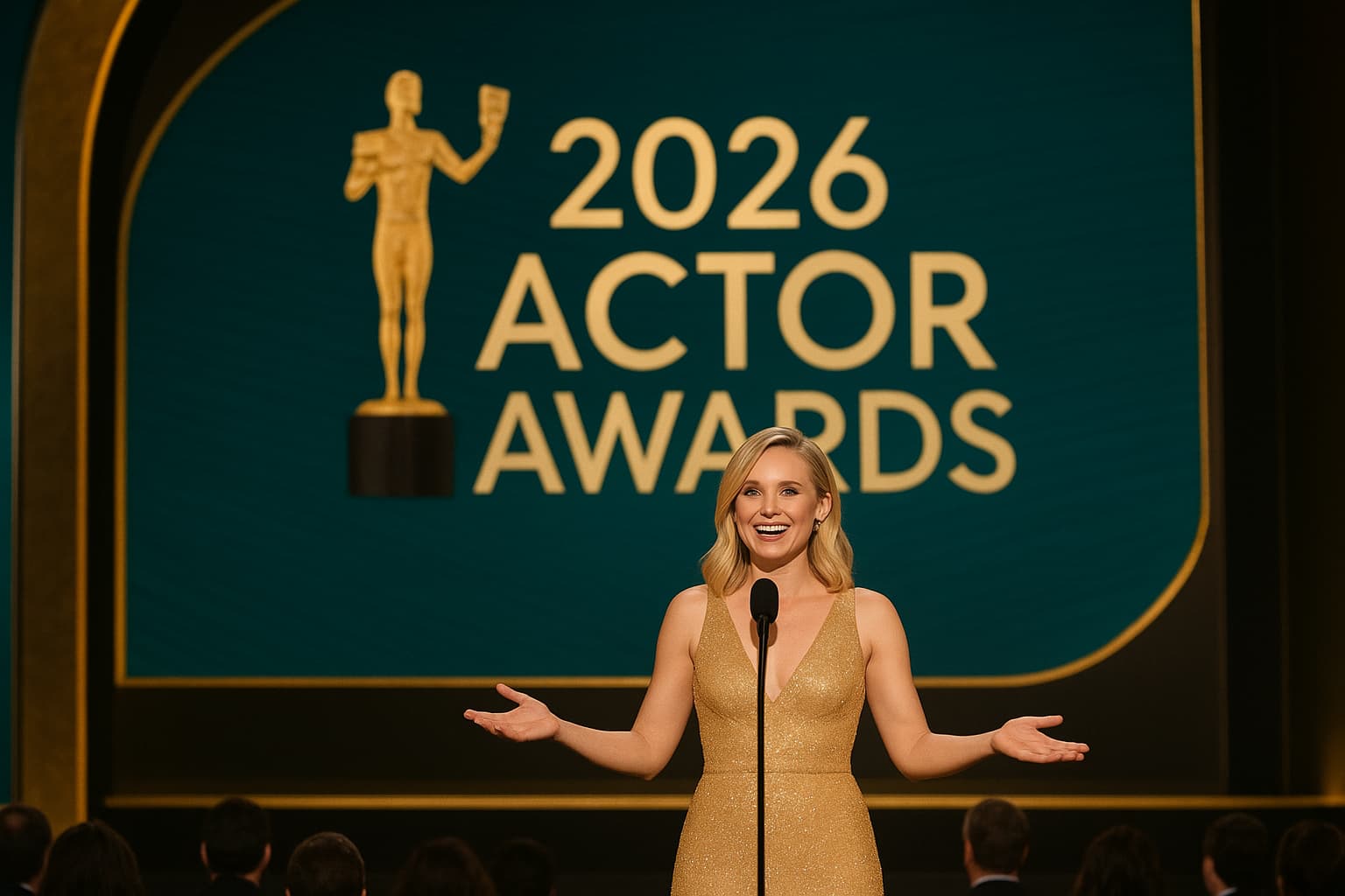 Keri Russell, Seth Rogen Among Winners at 2026 Actor Awards Ceremony