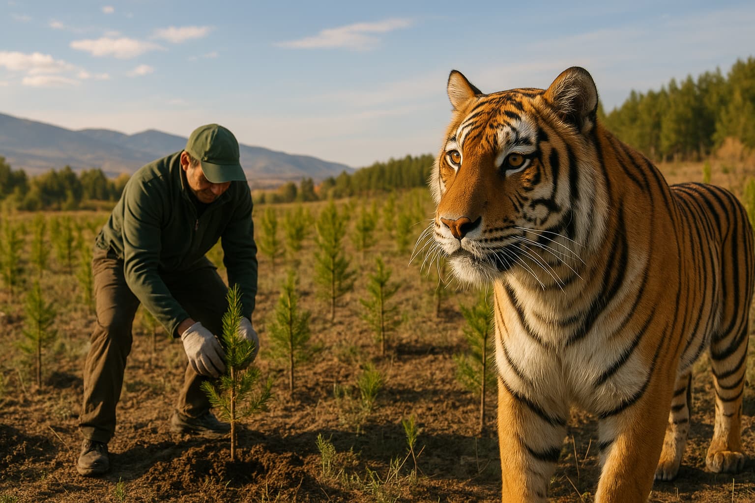 Kazakhstan Undertakes Ambitious Tiger Reintroduction Program with Massive Reforestation Effort
