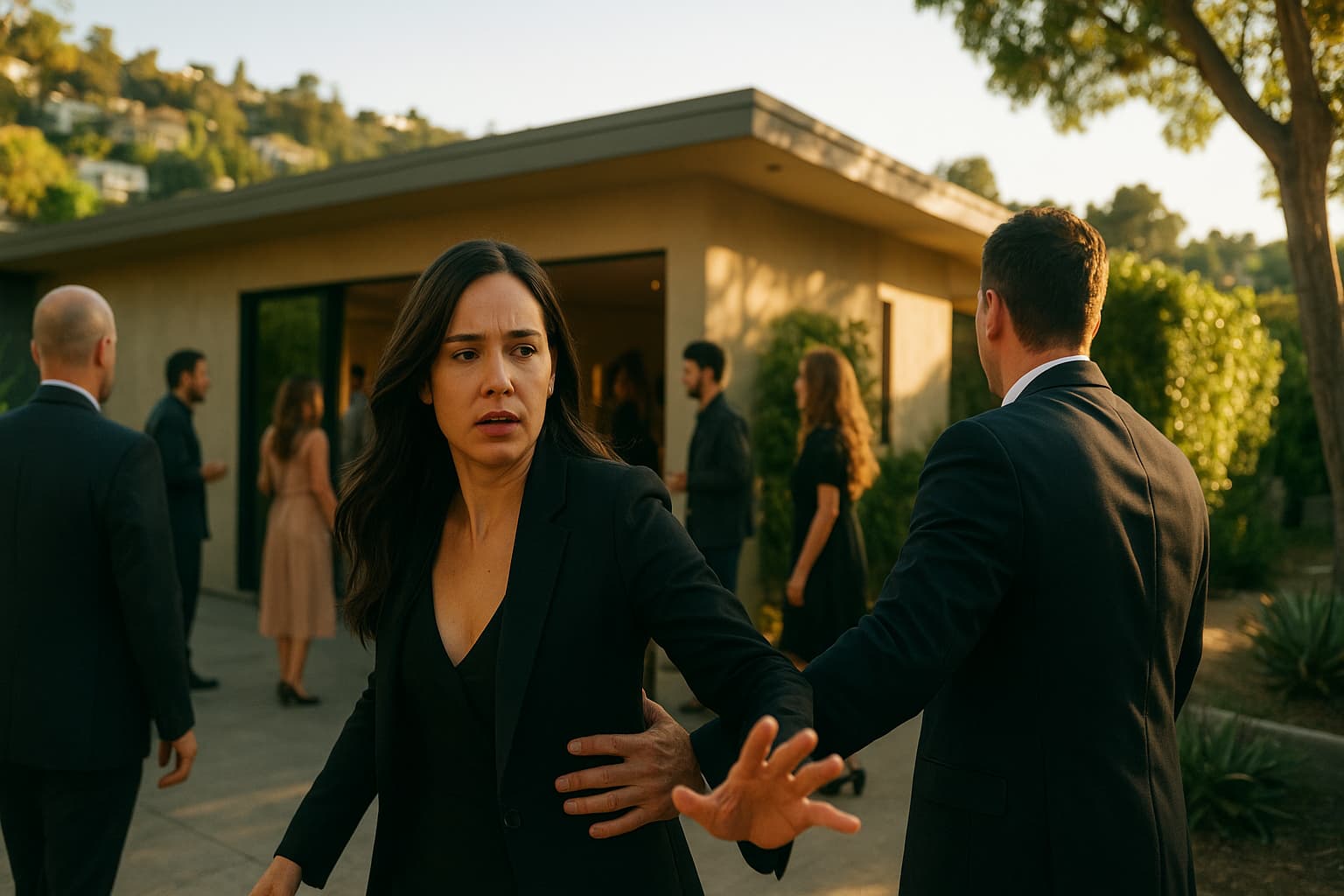 Entertainment Industry Drama Unfolds at Los Angeles Producer's Birthday Celebration