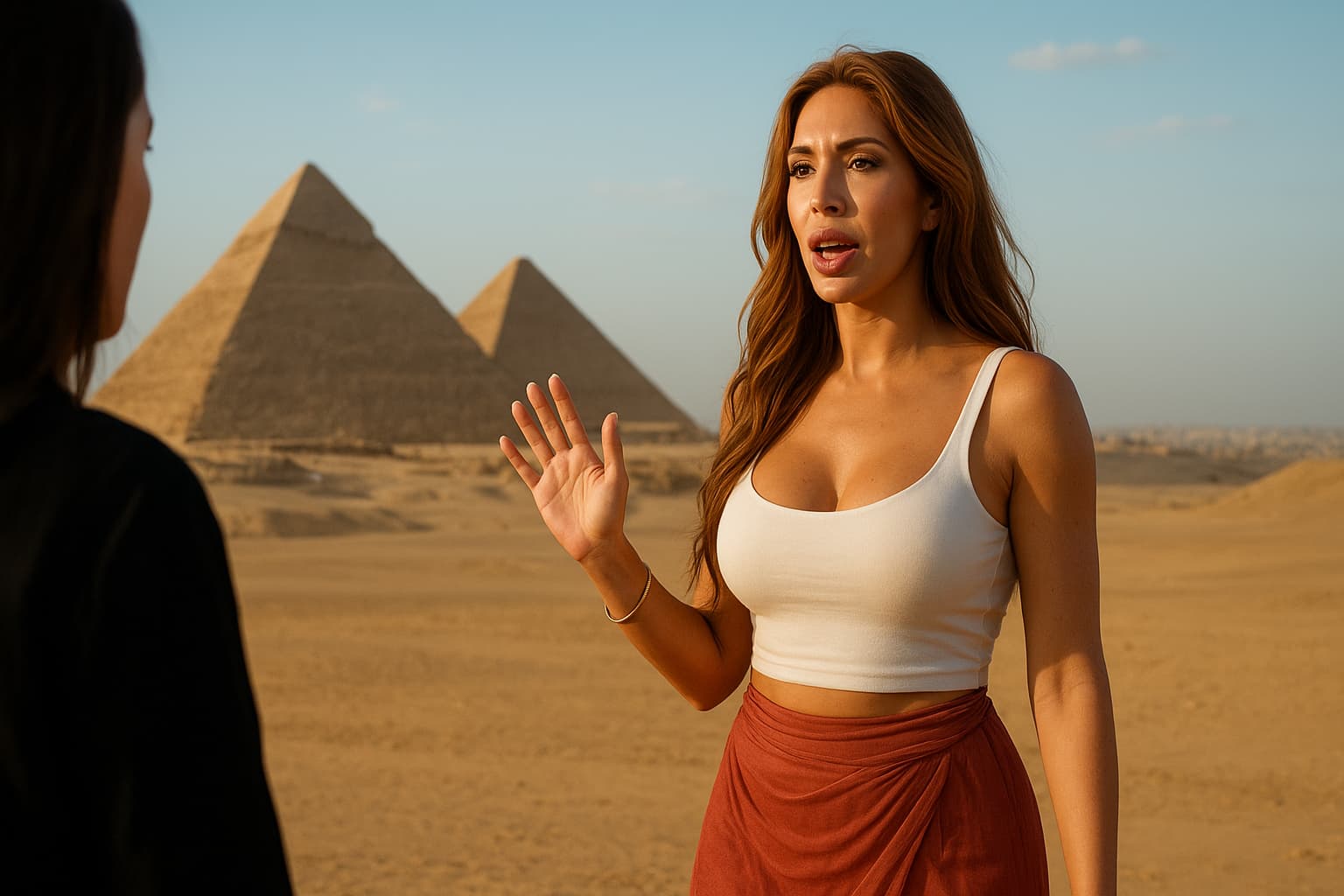 Reality TV Star Defends Controversial Egypt Vacation Attire Amid Cultural Sensitivity Debate