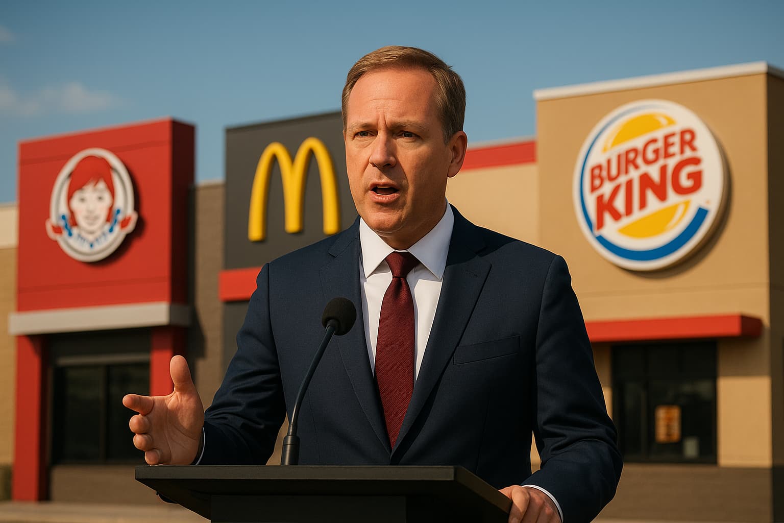 Wendy's President Joins Escalating Fast-Food Burger Battle With McDonald's and Burger King
