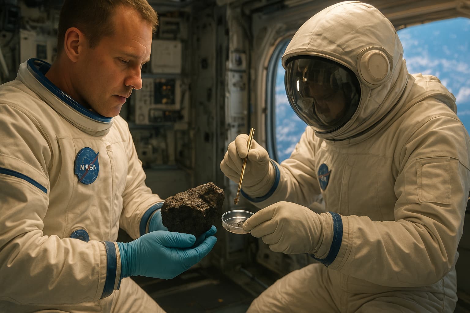 Breakthrough in Space: Scientists Extract Precious Metals from Meteorites Using Microorganisms