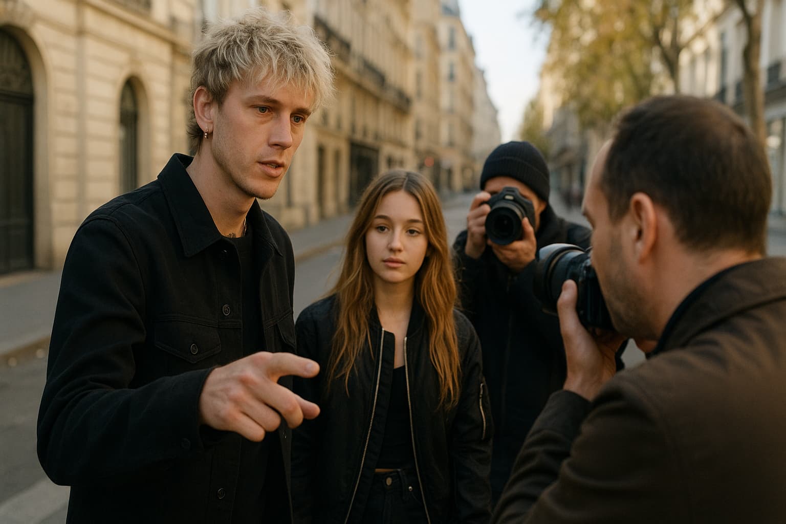 Rapper Corrects Photographers Who Mistake Daughter for Ex