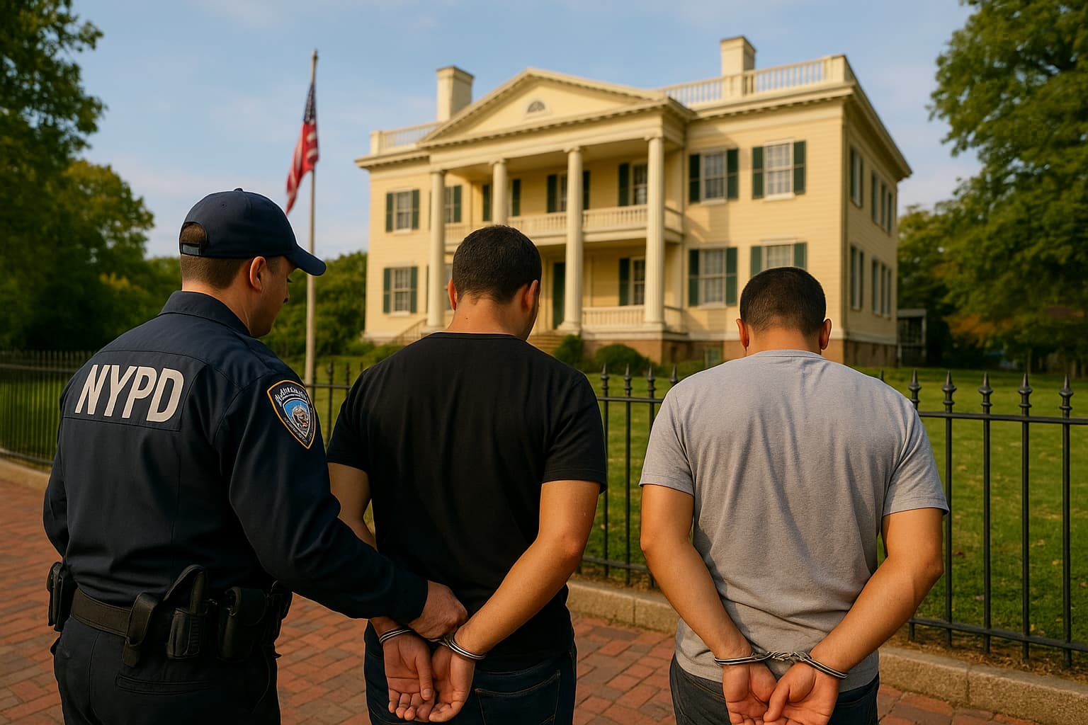 Two Arrested After Suspicious Devices Found at Gracie Mansion