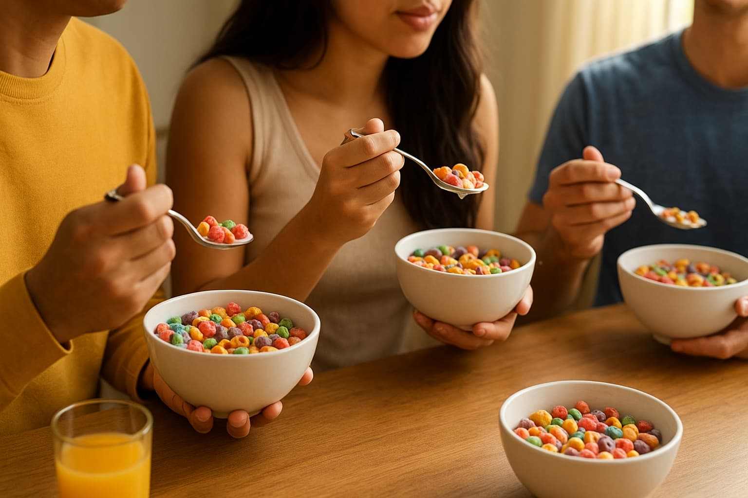 Celebrities Mark National Cereal Day with Breakfast Tributes