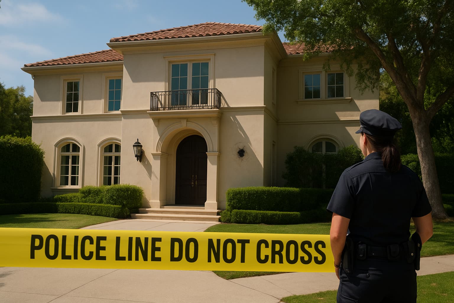 Beverly Hills Shooting Targets Celebrity Residence