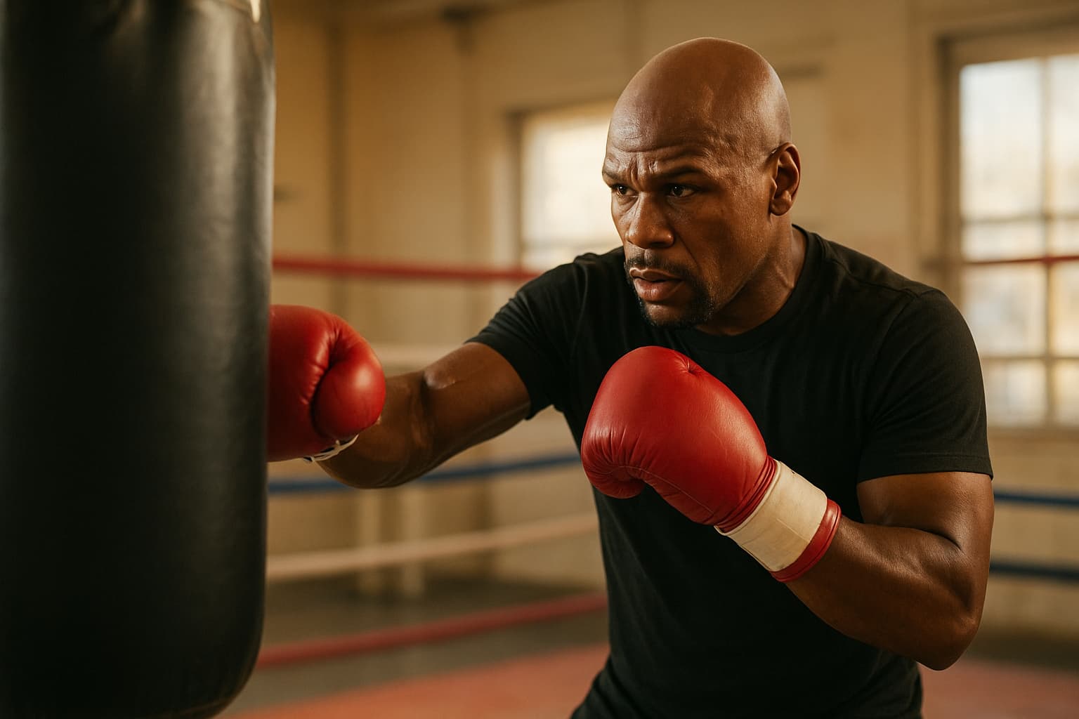 Boxing Legend Returns to Ring, Motivated by Passion